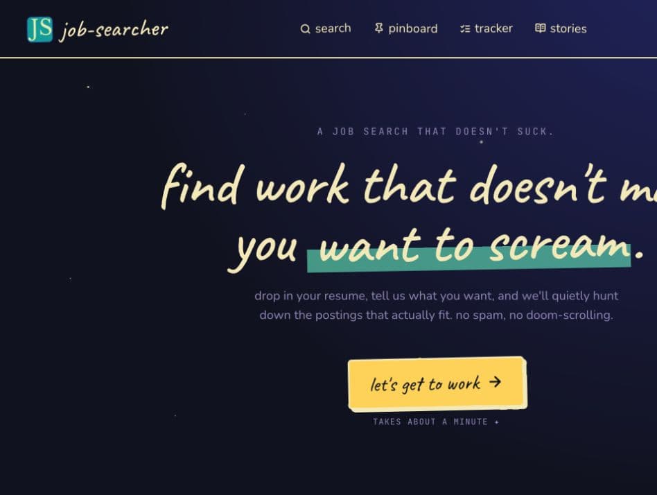 Live job-searcher web app at jobs.hemnaath.tech